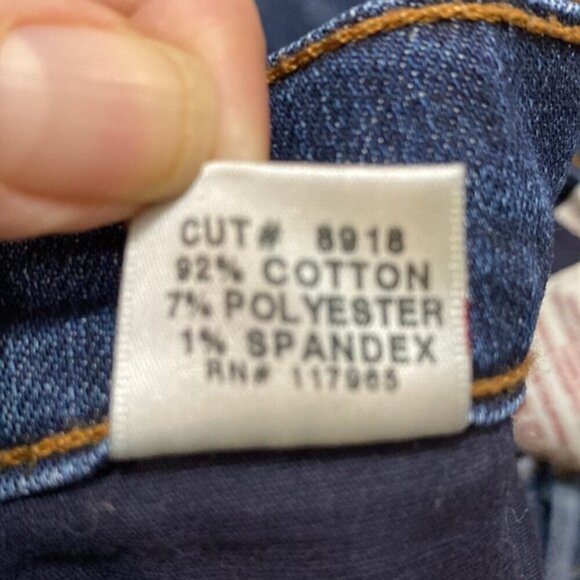 J Brand Blue Skinny Leg Jeans size 27 - Picture 14 of 14